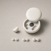 Ear tips in three sizes: S, M and L